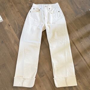 Abercrombie & Fitch The 90’s Relaxed Jean High Rise sz 26/2 Long Curve Love